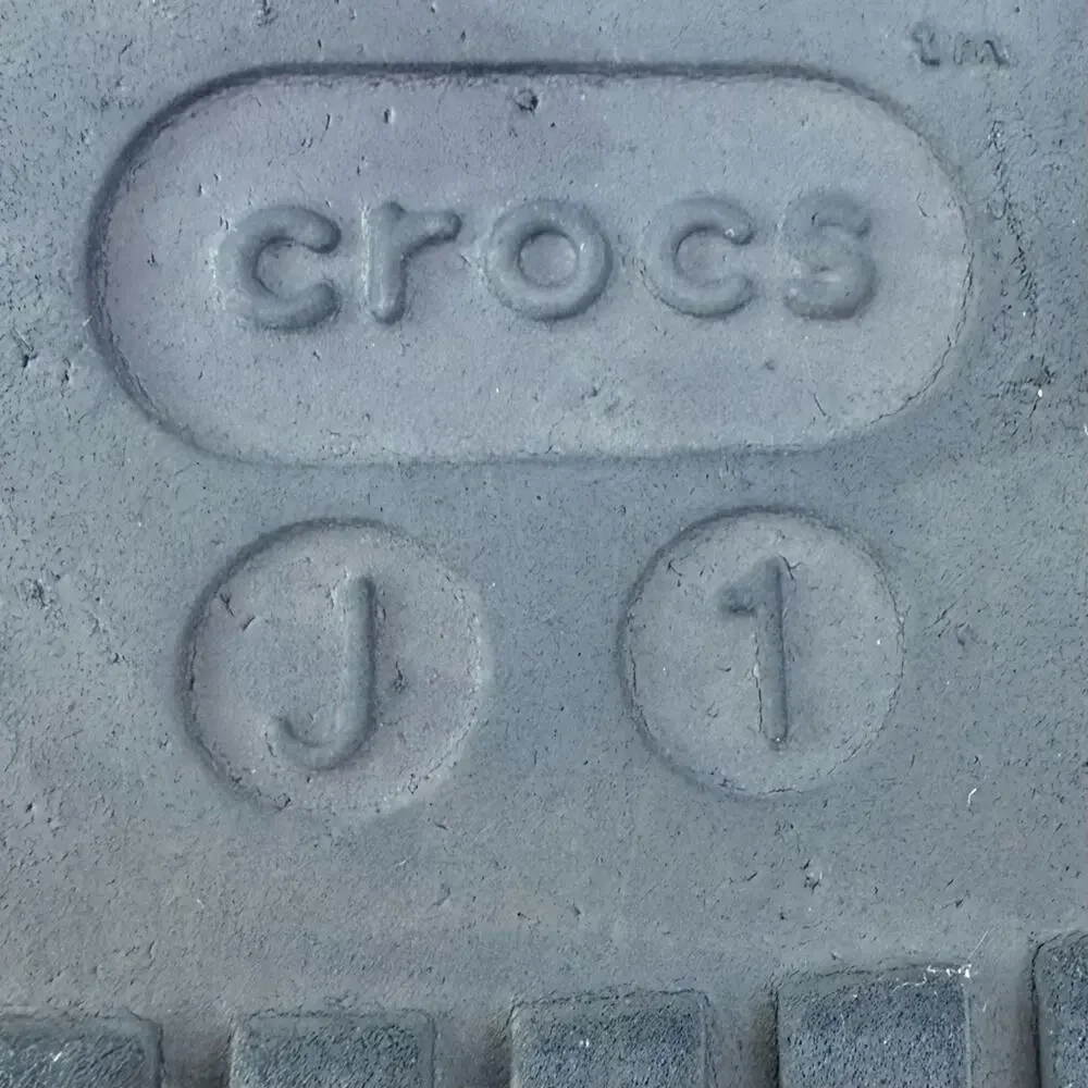 CROCS Classic Unisex Rain Outdoor Rubber Ankle Boots Navy Blue Kids Sz J1